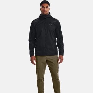 Under Armour Storm Forefront Rain Jacket Black Size XL
